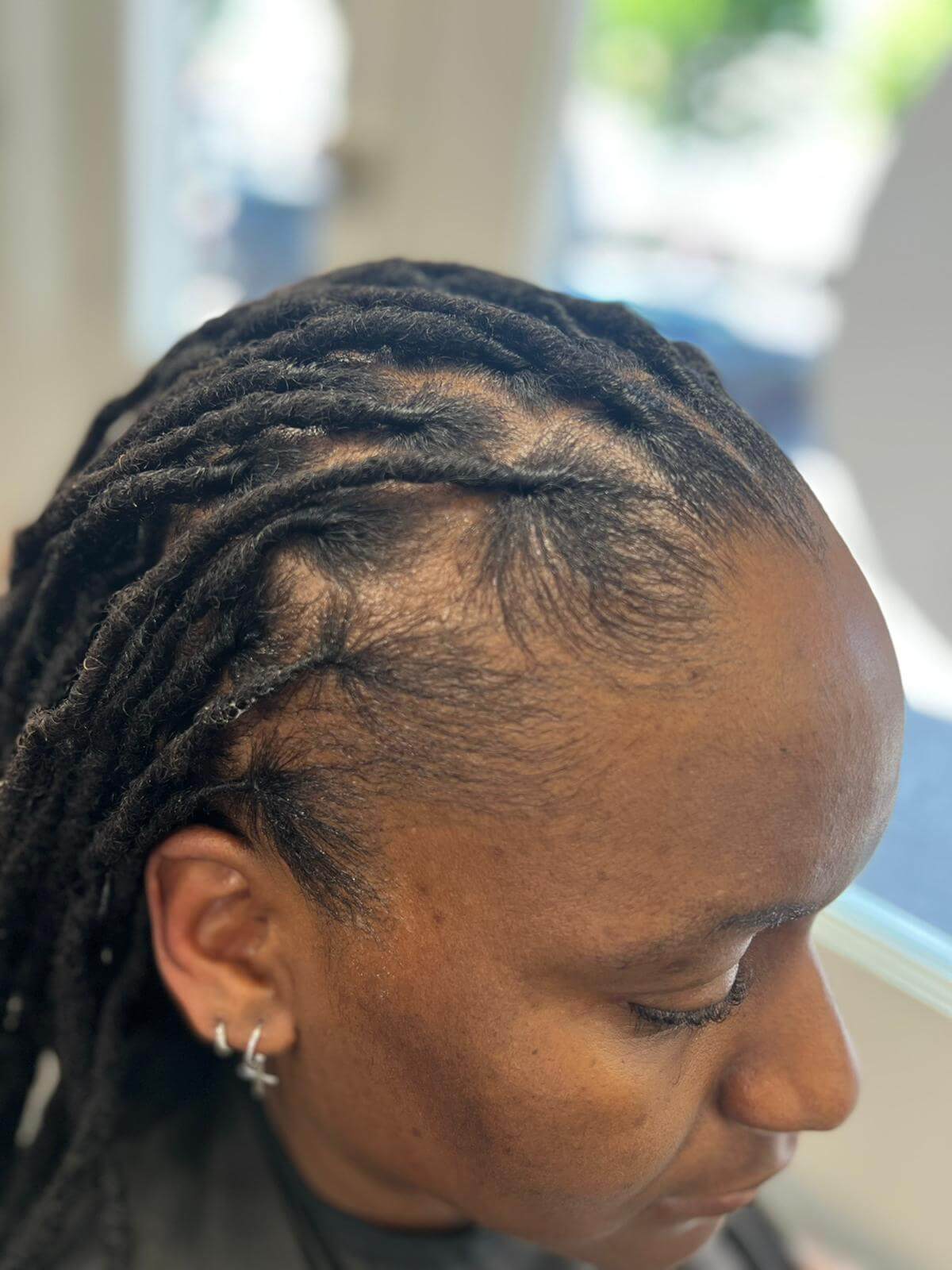 clear edge control on dreadlocs | my kinks and coils